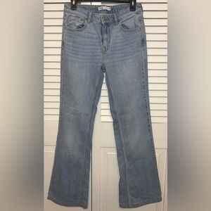 Zara Light Blue Flare Jeans